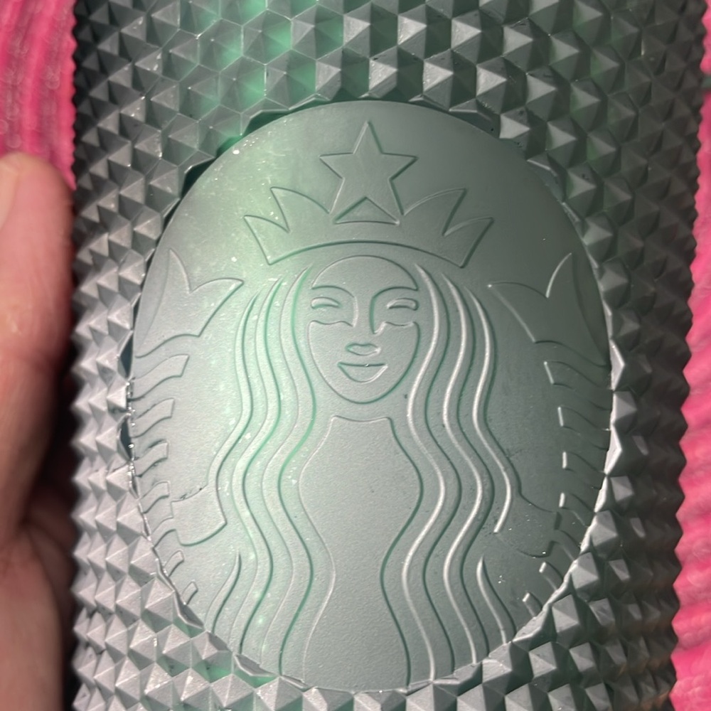 Starbucks Mexico Dark Green Studded Tumbler 24oz - Picture 6 of 7
